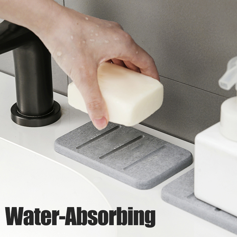 Home Bathroom Mats - Diatom Lumpur Sabun Cuci Piring Cepat