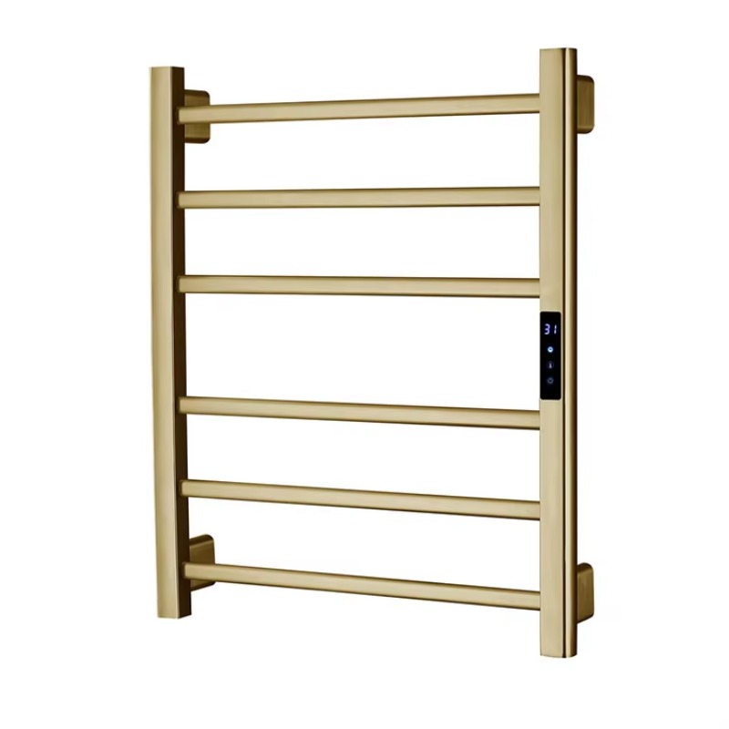 Towel Warmer Electric - Pengering Handuk Elektrik Termostatik Warna Hitam