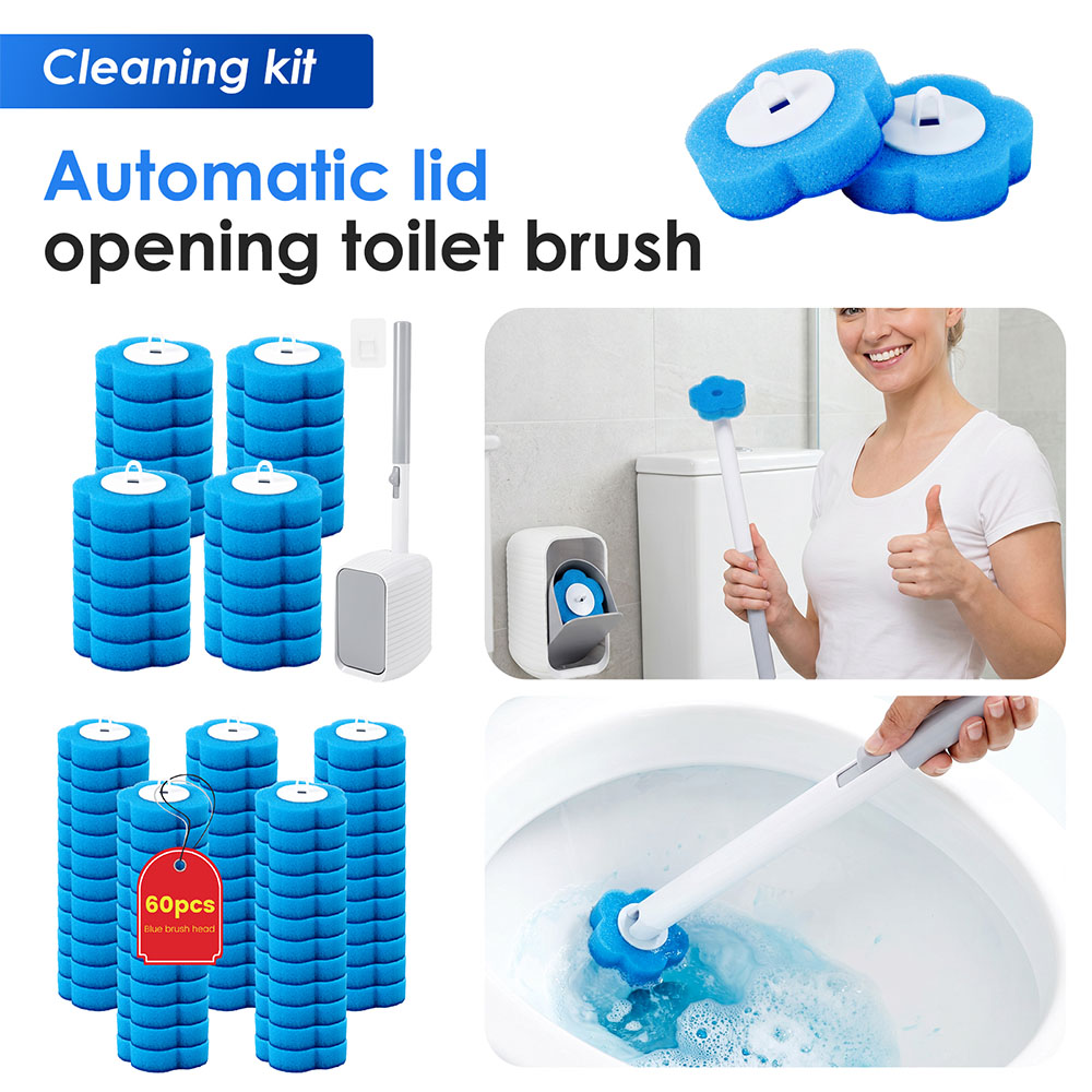 Home Bathroom Equipment - Set Sikat & Tempat Sikat Toilet