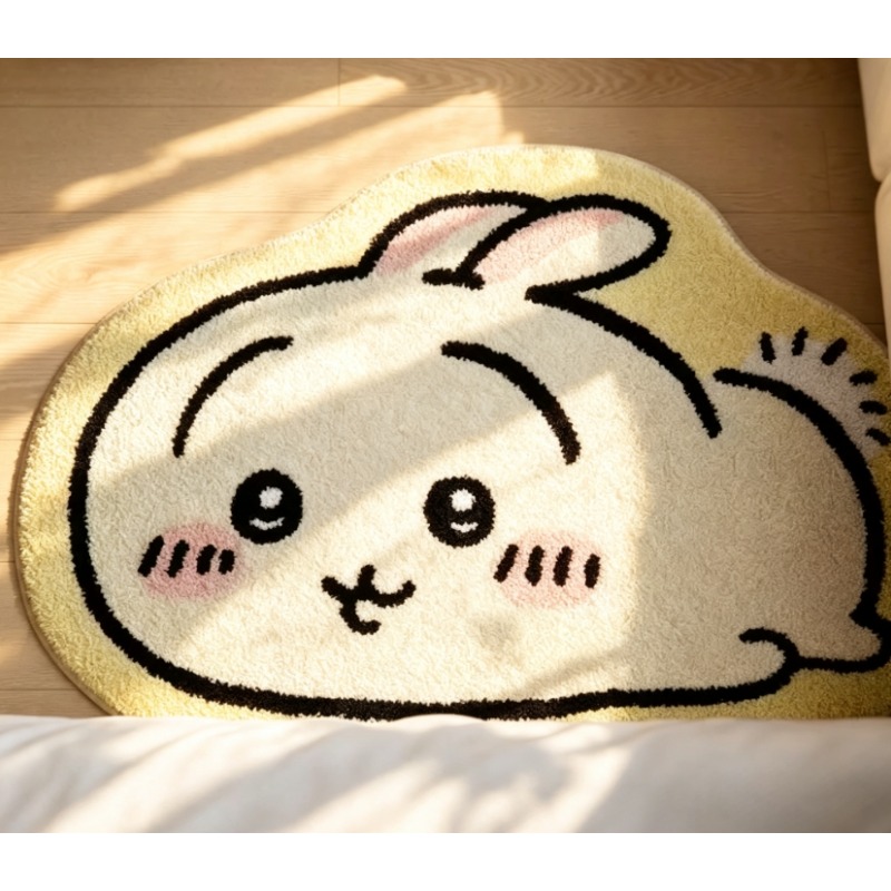 Home Goods Bathroom Mats - Karpet Boneka Anime Chiikawa Motif Hachiware