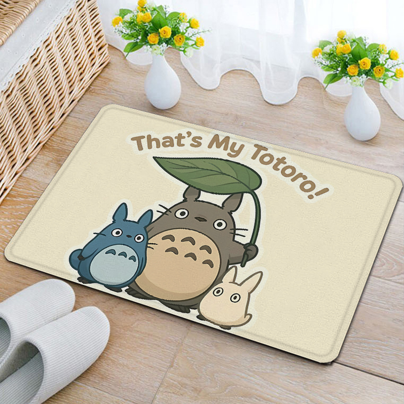 Home Bathroom Mats - Keset Lantai Flanel My Neighbor Totoro