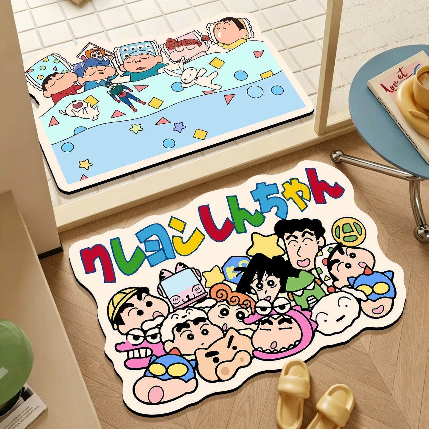 Keset Kamar Mandi Crayon Shin- - Home Goods Bathroom Mats ulasan dan harga