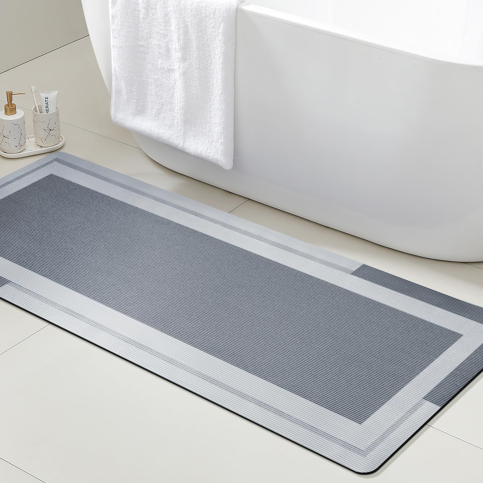 VIKAMA Karpet Kamar Mandi deng - Zara Home Bathroom Mat ulasan dan harga