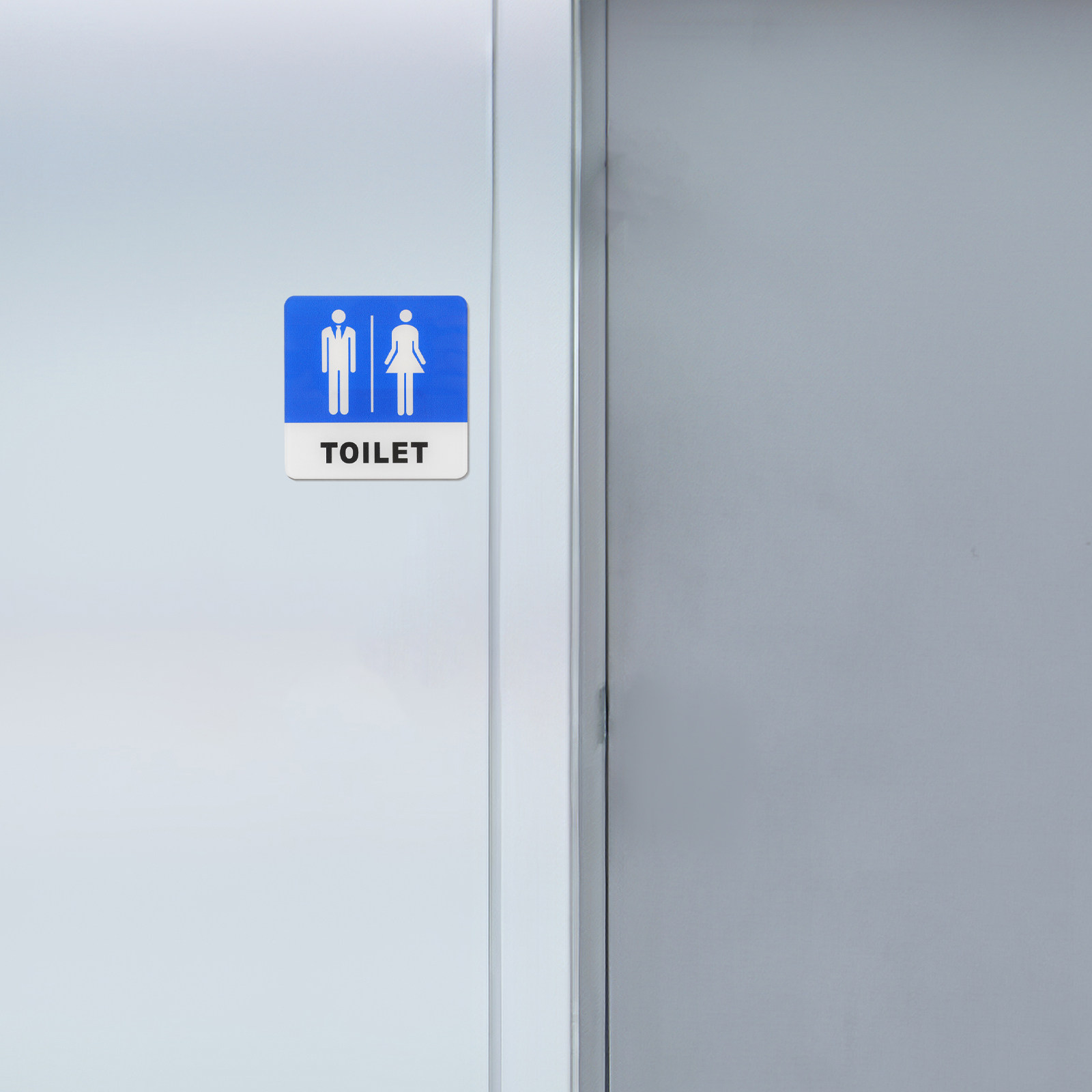 Tanda Pintu Toilet Uniseks Akr - Home Bathroom Door ulasan dan harga