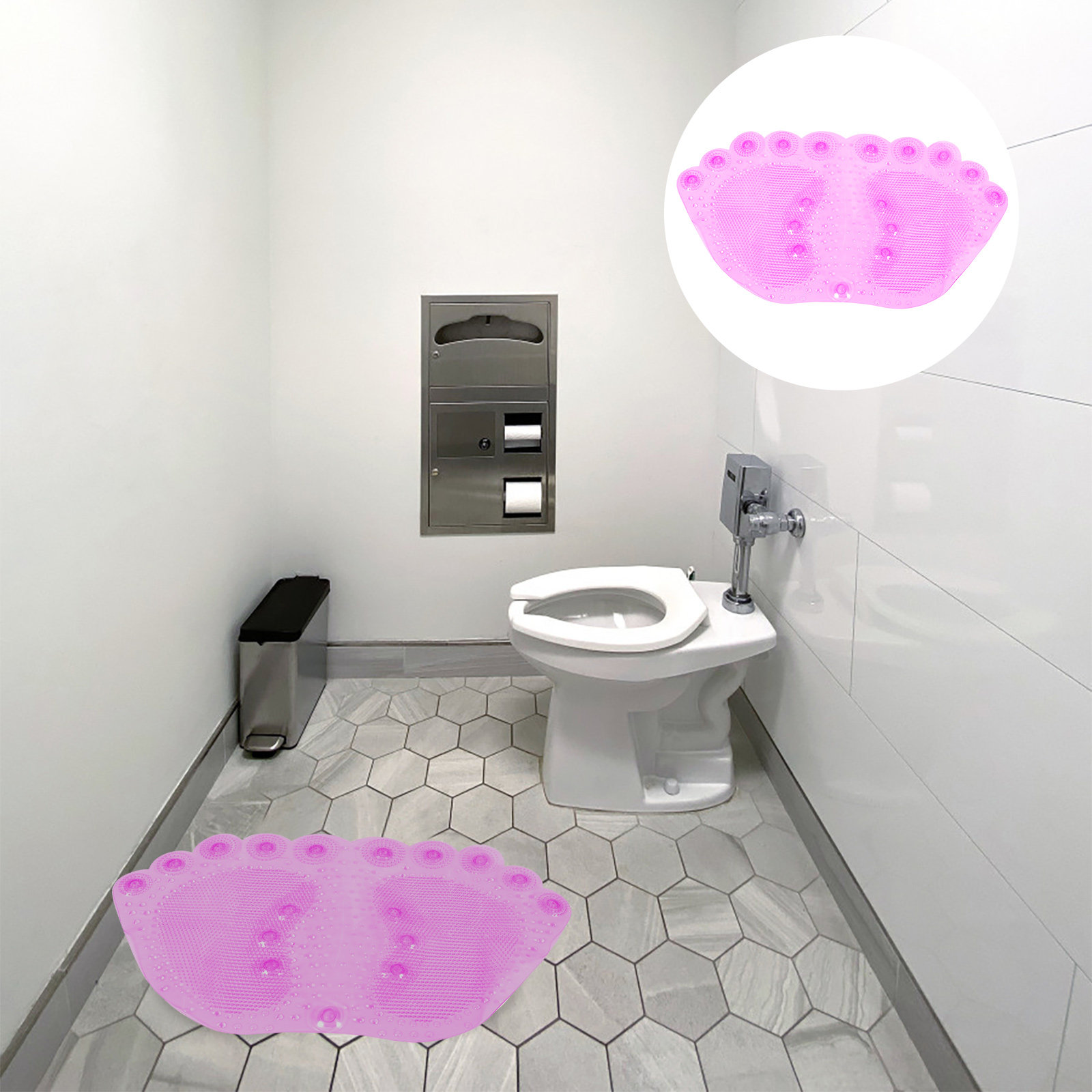 1 Buah Alas Mandi Pijat PVC An - Home Bathroom With Sauna ulasan dan harga