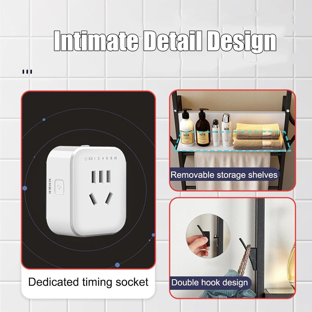 Penghangat Handuk Listrik, Rak - Towel Warmer Electric ulasan dan harga