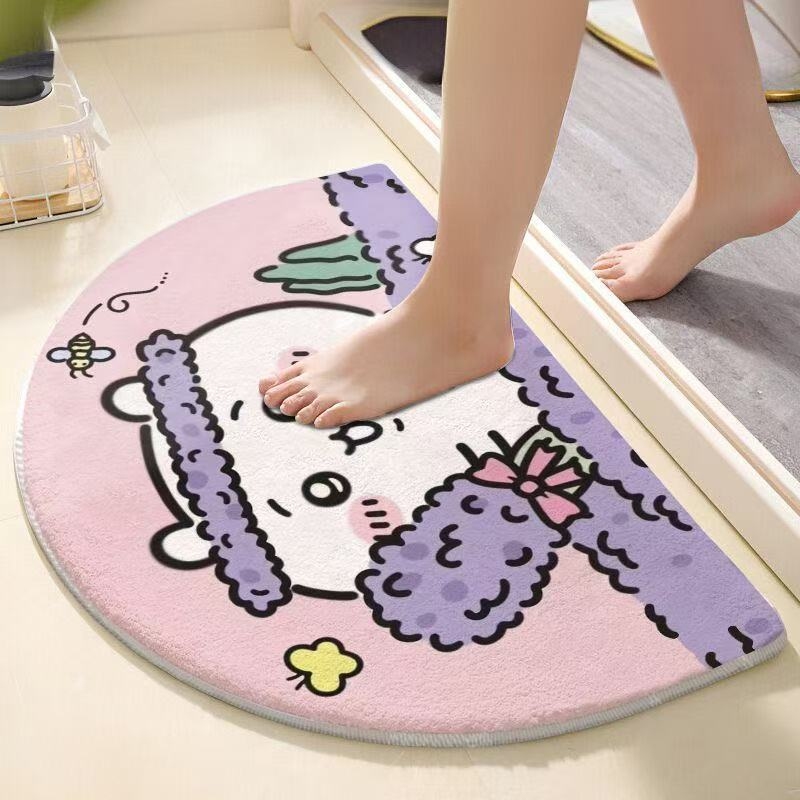Keset Kamar Mandi Setengah Lin - Non Slip Bath Mat ulasan dan harga