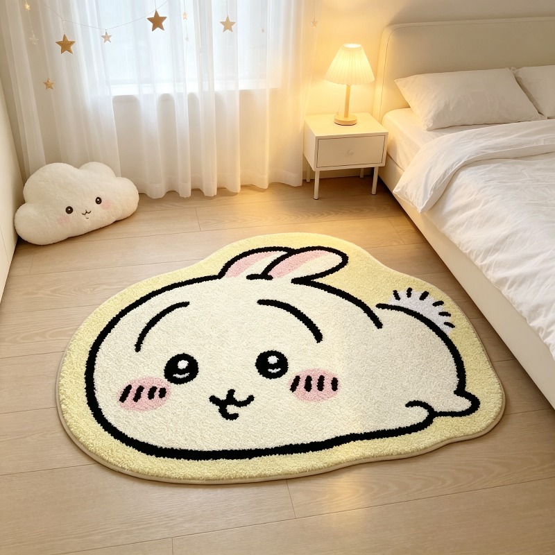 -Chiikawa！！！ Karpet Kartun Ani - Home Bathroom Mats ulasan dan harga