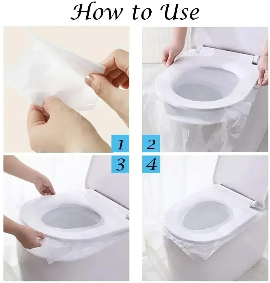 10/50 buah penutup kursi Toile - Home Bathroom Equipment ulasan dan harga