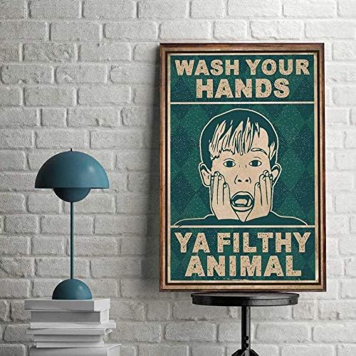 Poster Vintage Lucu Home Alone - Home Alone Bathroom ulasan dan harga
