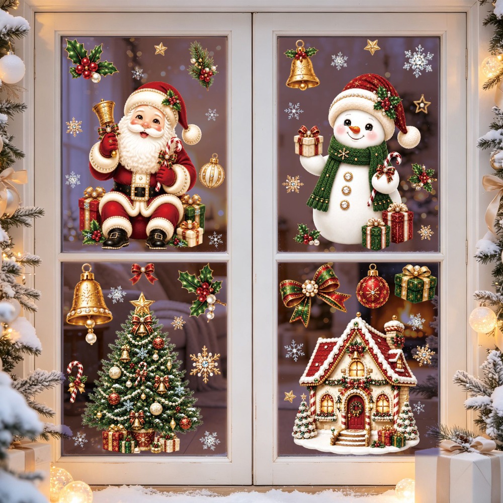 Stiker Jendela Natal 2027, Sti - Home Bathroom Tiles ulasan dan harga