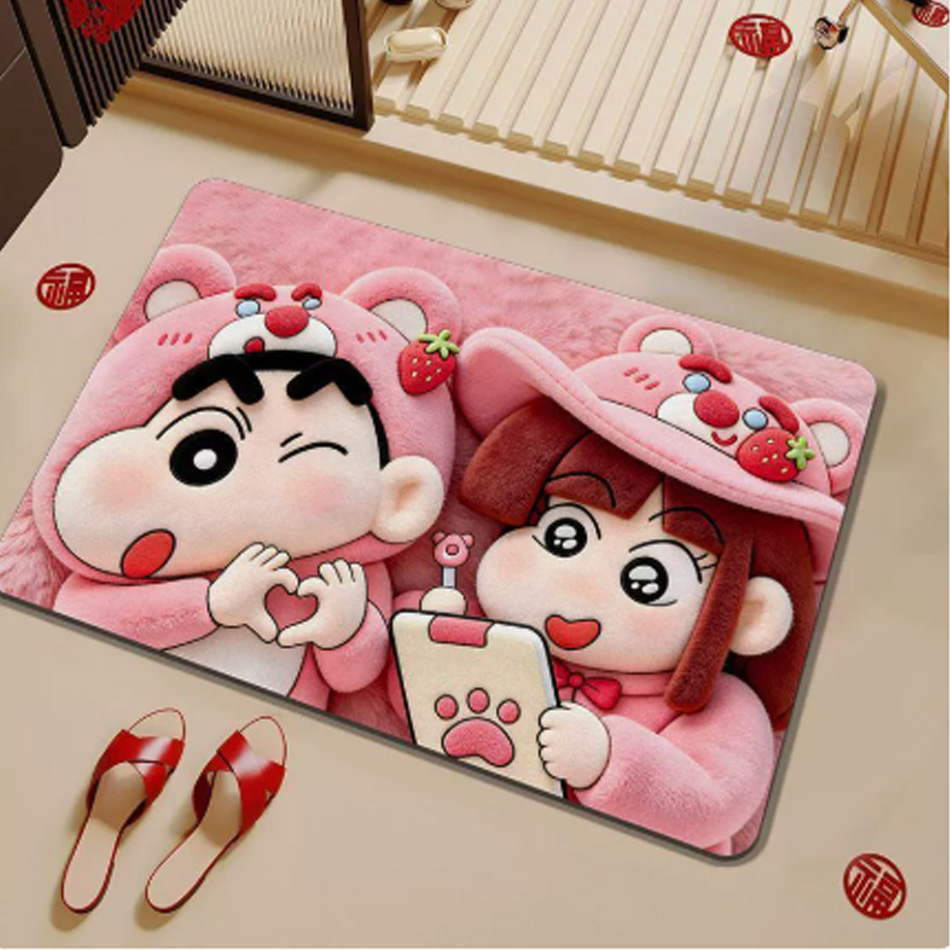 Keset Kamar Mandi Tanah Diatom - Home Goods Bathroom Mats ulasan dan harga