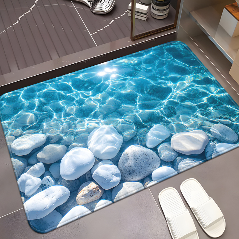 VIKAMATransparent waterstone k - Zara Home Bathroom Mat ulasan dan harga
