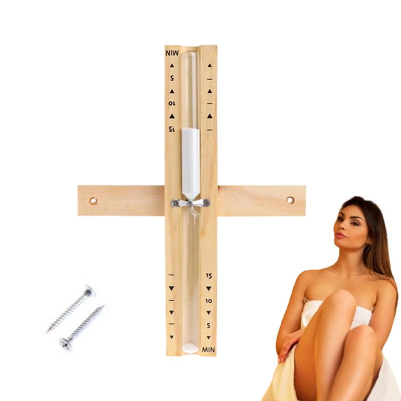 Timer jam pasir Sauna 15 menit - Home Bathroom With Sauna ulasan dan harga