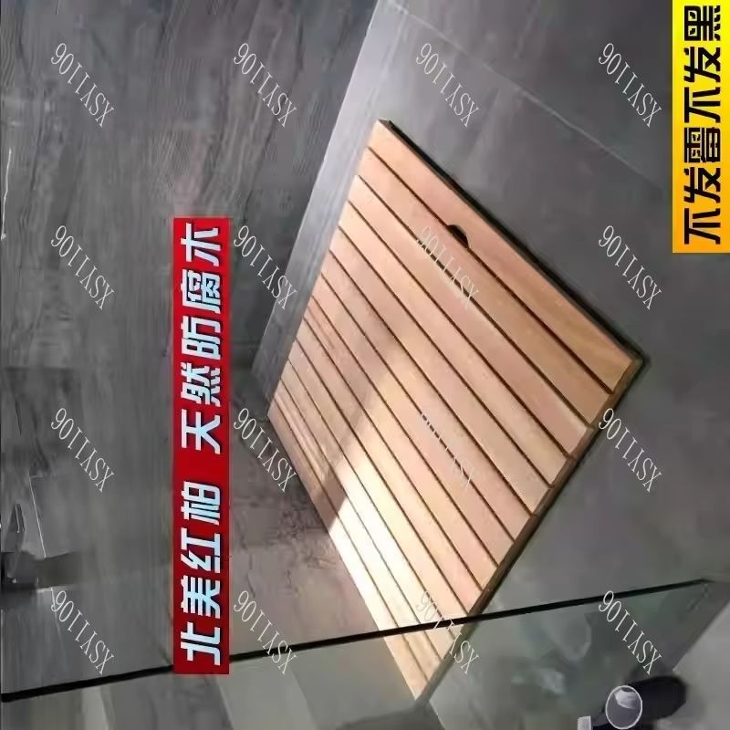 Keset Kamar Mandi Kayu Anti-Se - Non Slip Bath Mat ulasan dan harga