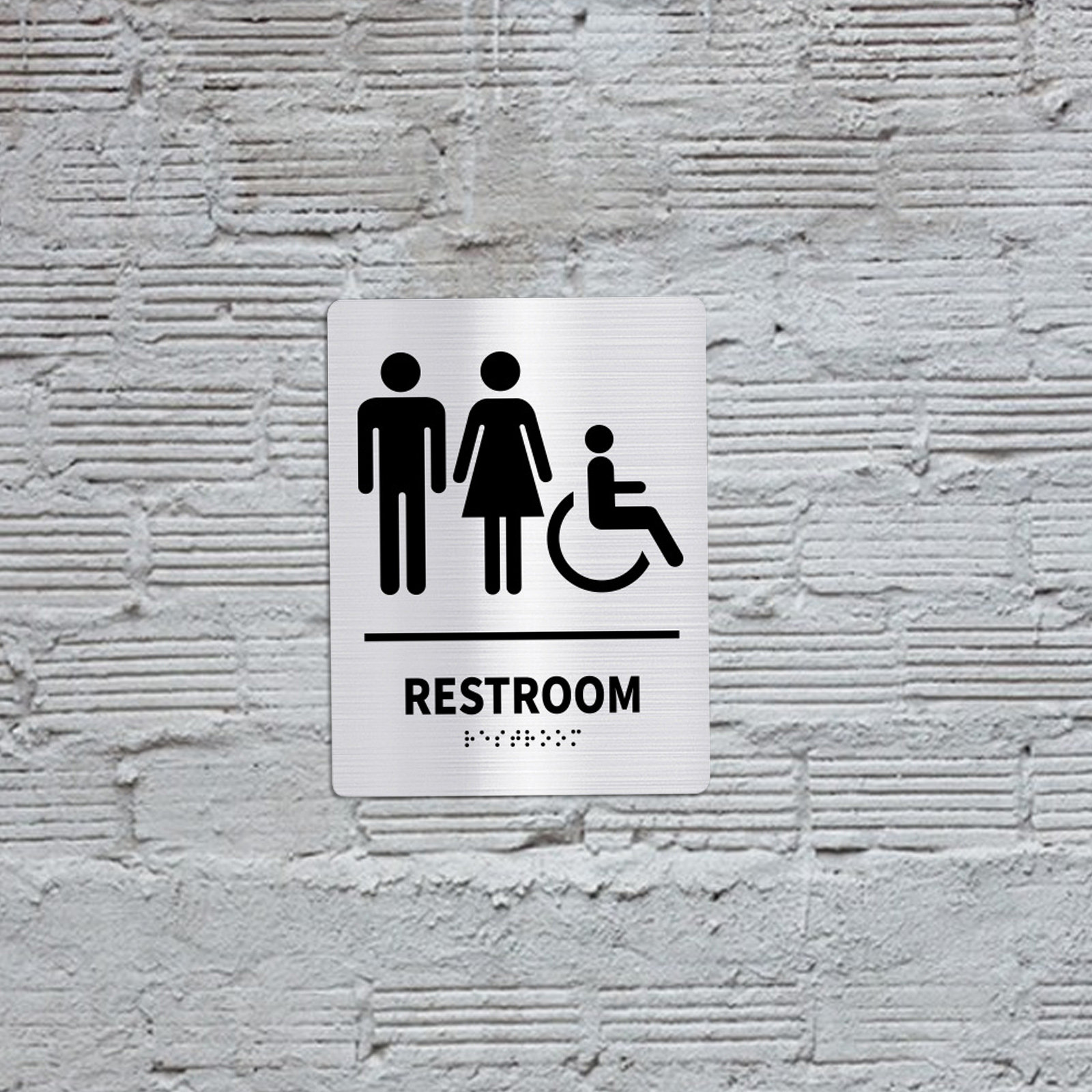 2 Buah Papan Tanda Toilet Stai - Home Bathroom Door ulasan dan harga