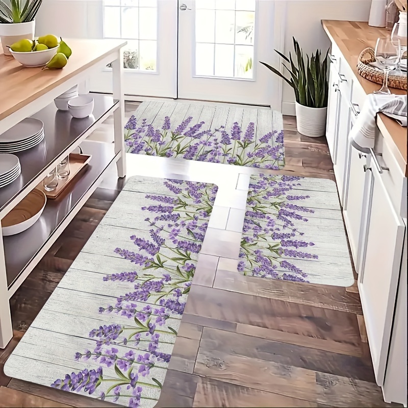 VIKAMA Keset Dapur Bunga dan T - Zara Home Bathroom Mat ulasan dan harga