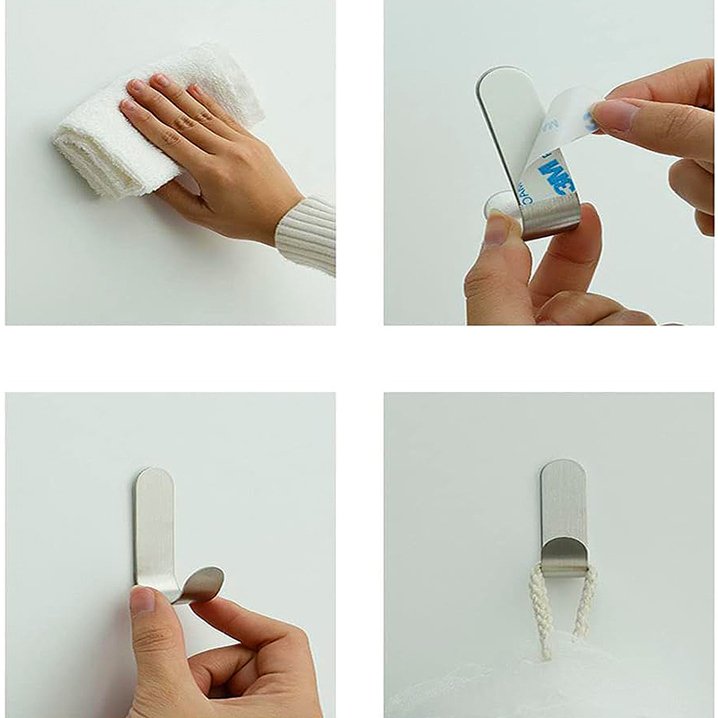 Kait Dinding Kuat Berperekat K - Home Bathroom Door ulasan dan harga