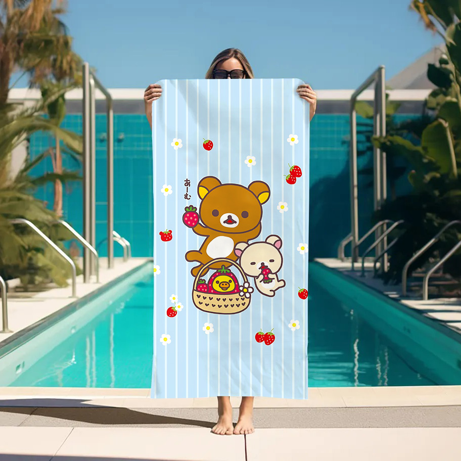 Handuk Mandi Besar Rilakkuma H - Home Bathroom With Sauna ulasan dan harga