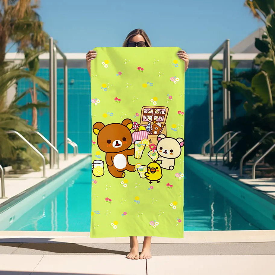 Handuk Mandi Besar Rilakkuma H - Home Bathroom With Sauna ulasan dan harga