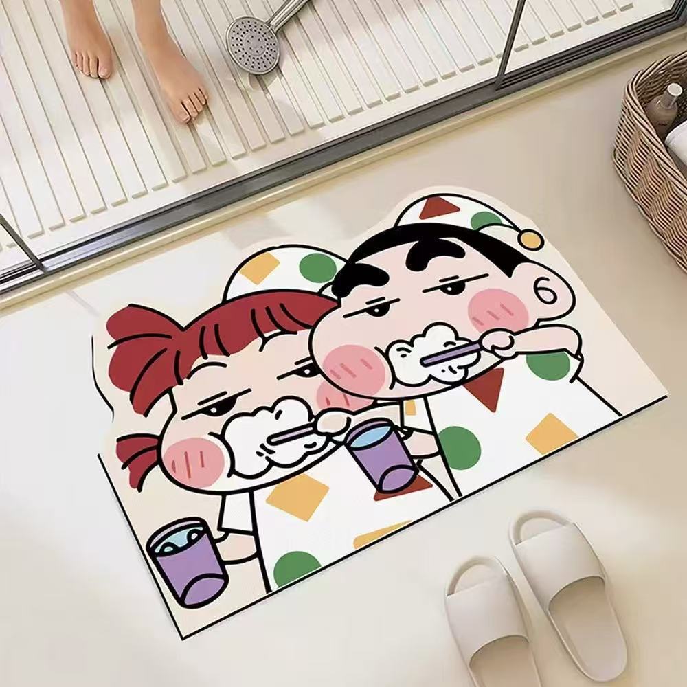 Alas Penyerap Air Kamar Mandi  - Home Goods Bathroom Mats ulasan dan harga