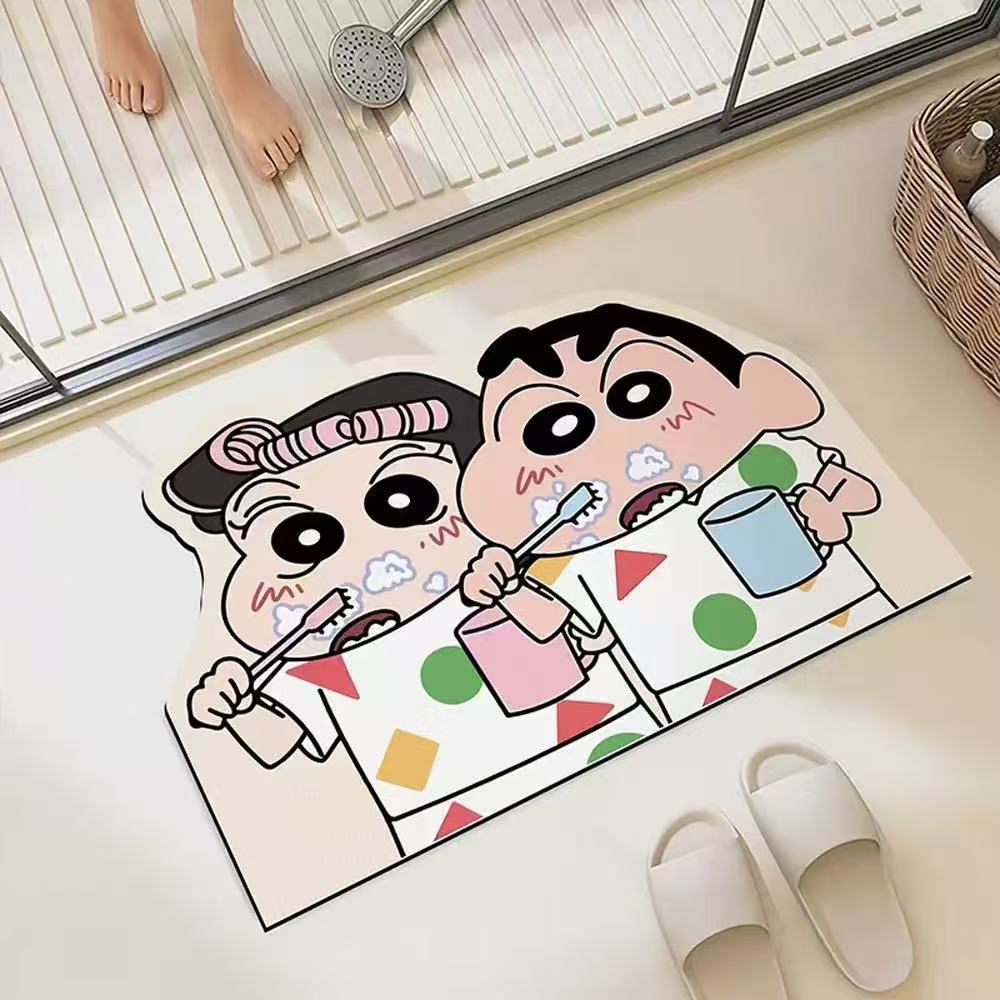 Alas Penyerap Air Kamar Mandi  - Home Goods Bathroom Mats ulasan dan harga