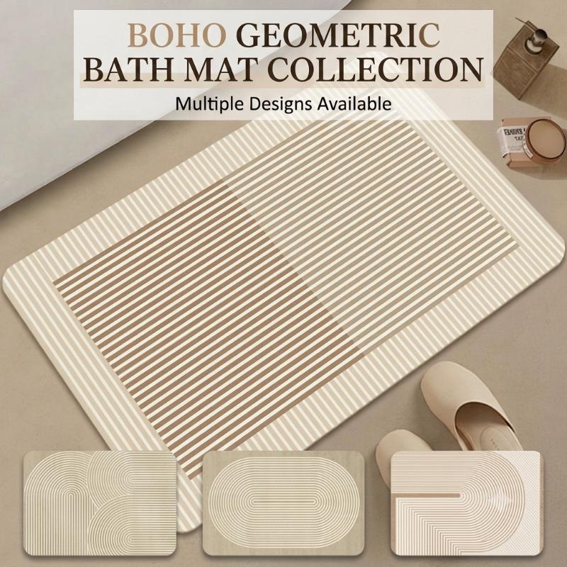 Alas Mandi Diatomite Cepat Ker - Non Slip Bath Mat ulasan dan harga